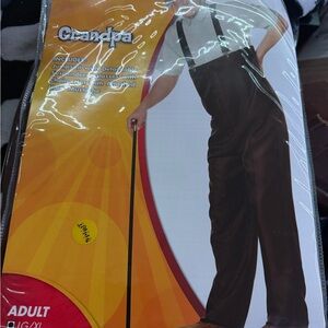 Classic Grandpa Costume Pants - Black